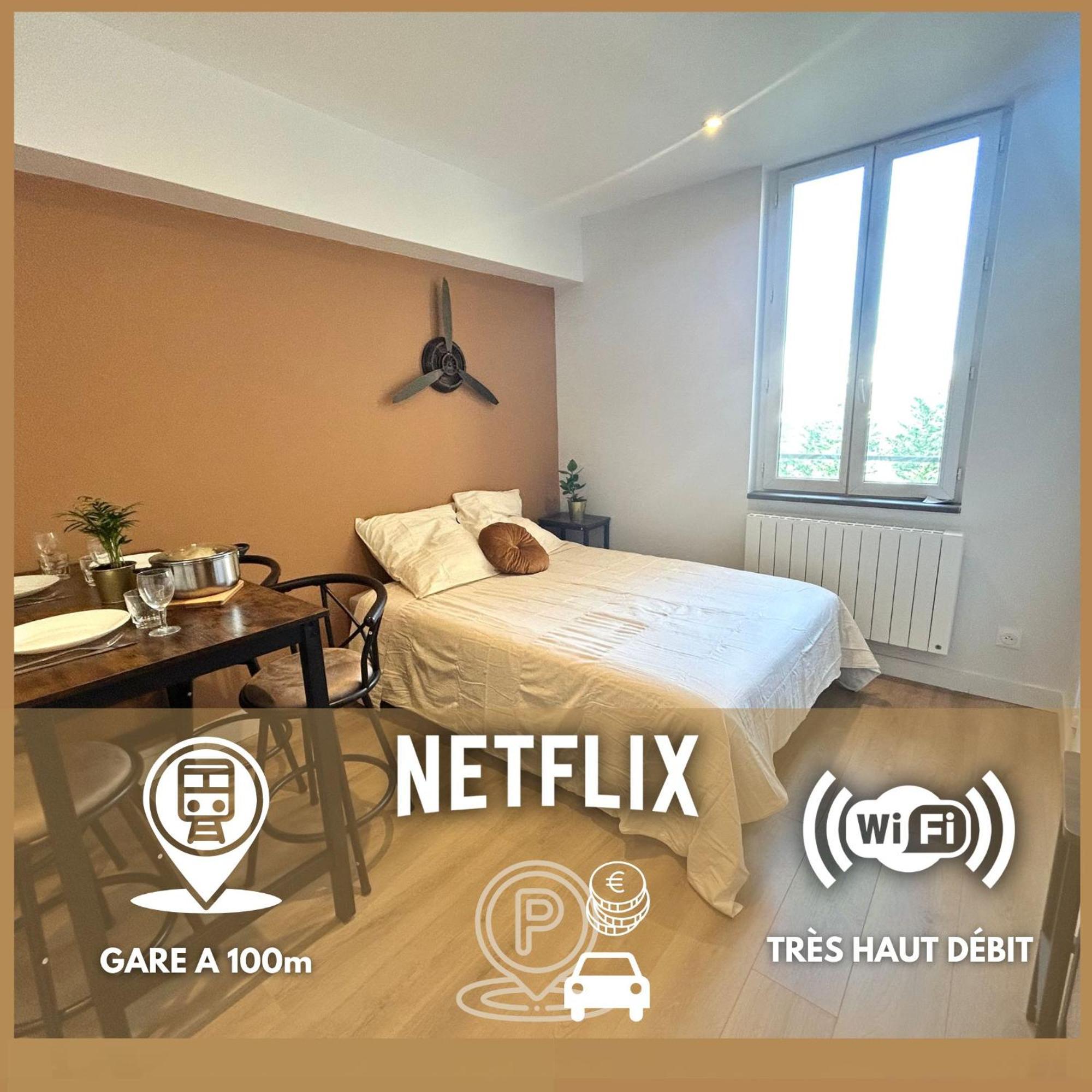 Le Cosy Shelby Proche Gare 150M Apartment Villefranche-sur-Saone Exterior photo